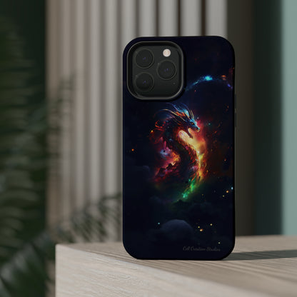 "Cosmic Dragon Unleashed" -MagSafe Tough iPhone Cases