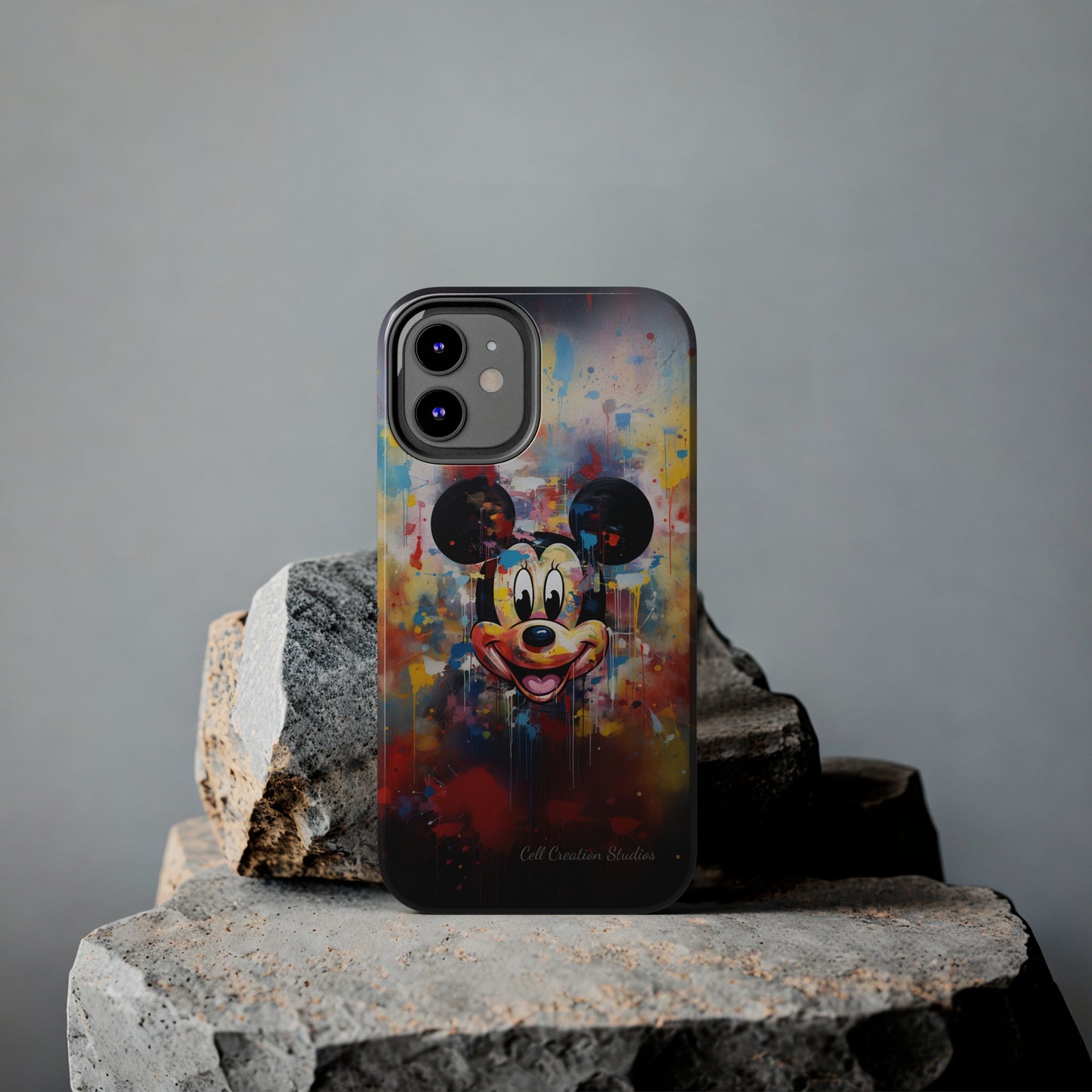 "Cheerful Mickey Mouse" -Tough iPhone Cases