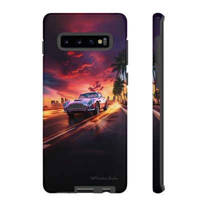 "Silver Aston Martin Racing" -Tough Samsung Phone Cases