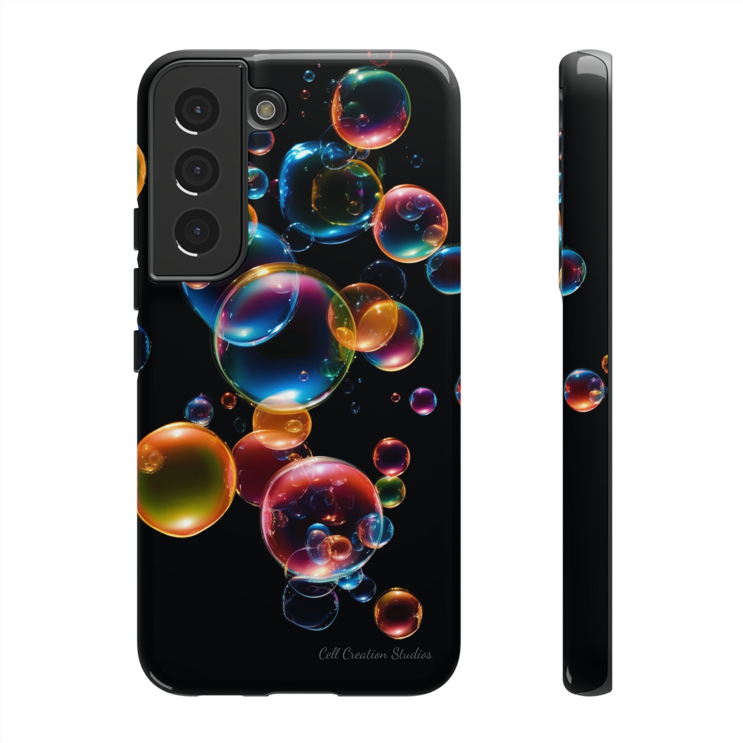 Elevate Your Phone's Aesthetic with our "BubbleBurst" Cell Phone Case -Tough Cases