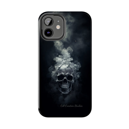 "Ethereal Skull Noir" -Tough iPhone Cases