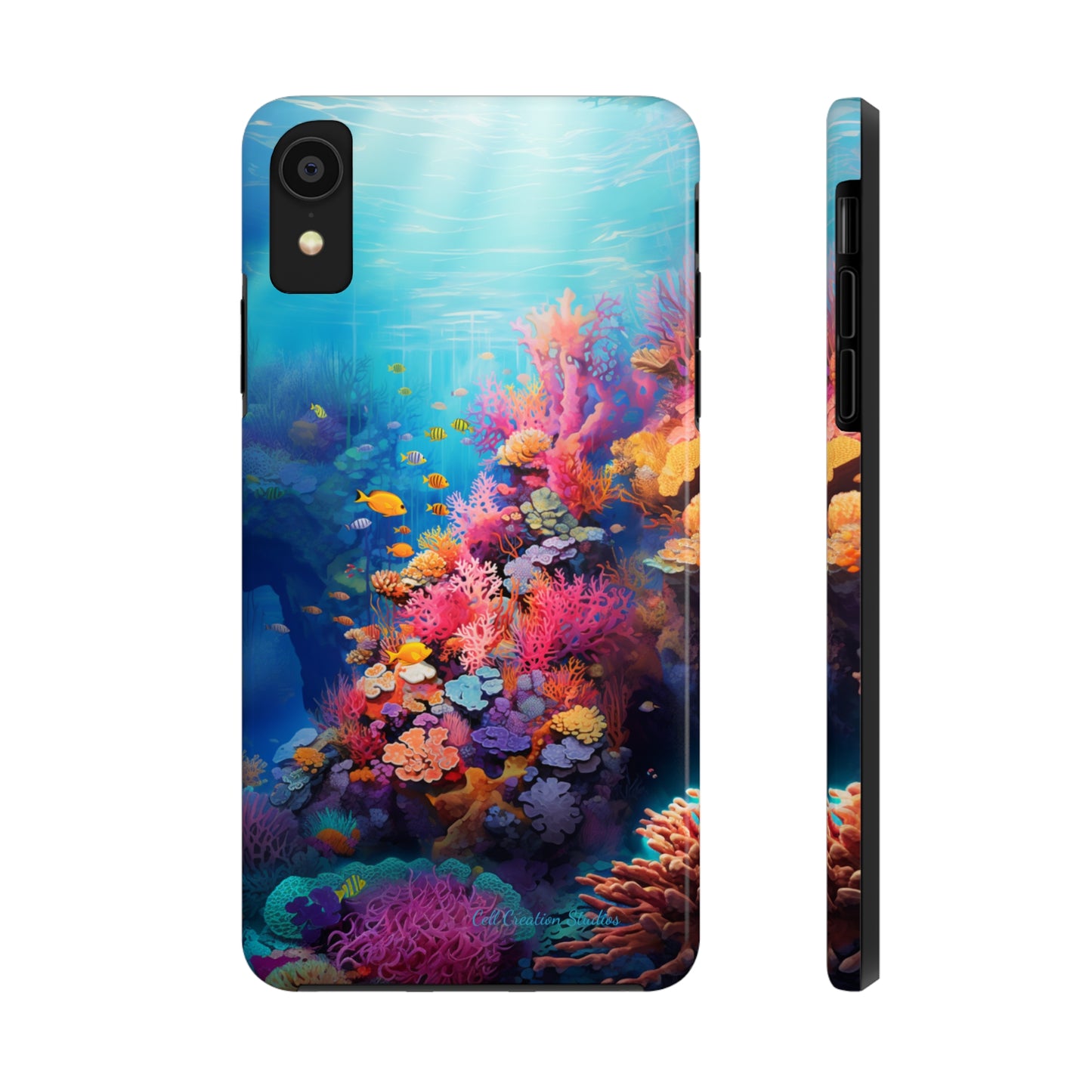 "Coral Reef Splendor" Cell Phone Case – Dive into the Vibrant Underwater World - Phone Cases