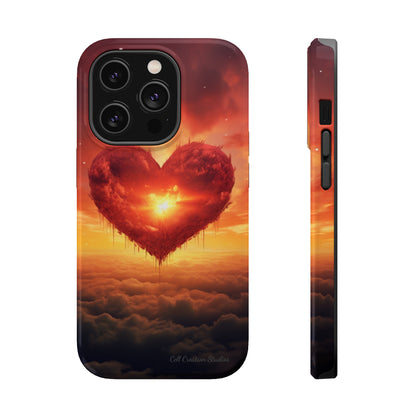 Introducing the "Sky-Heart Radiance" Cell Phone Case – Carry Love's Glow Everywhere You Go -MagSafe Tough Cases