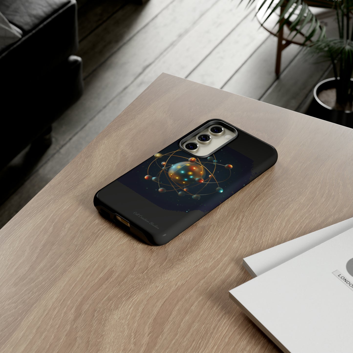 The "Atomic Elegance" Phone Case -Tough Cases