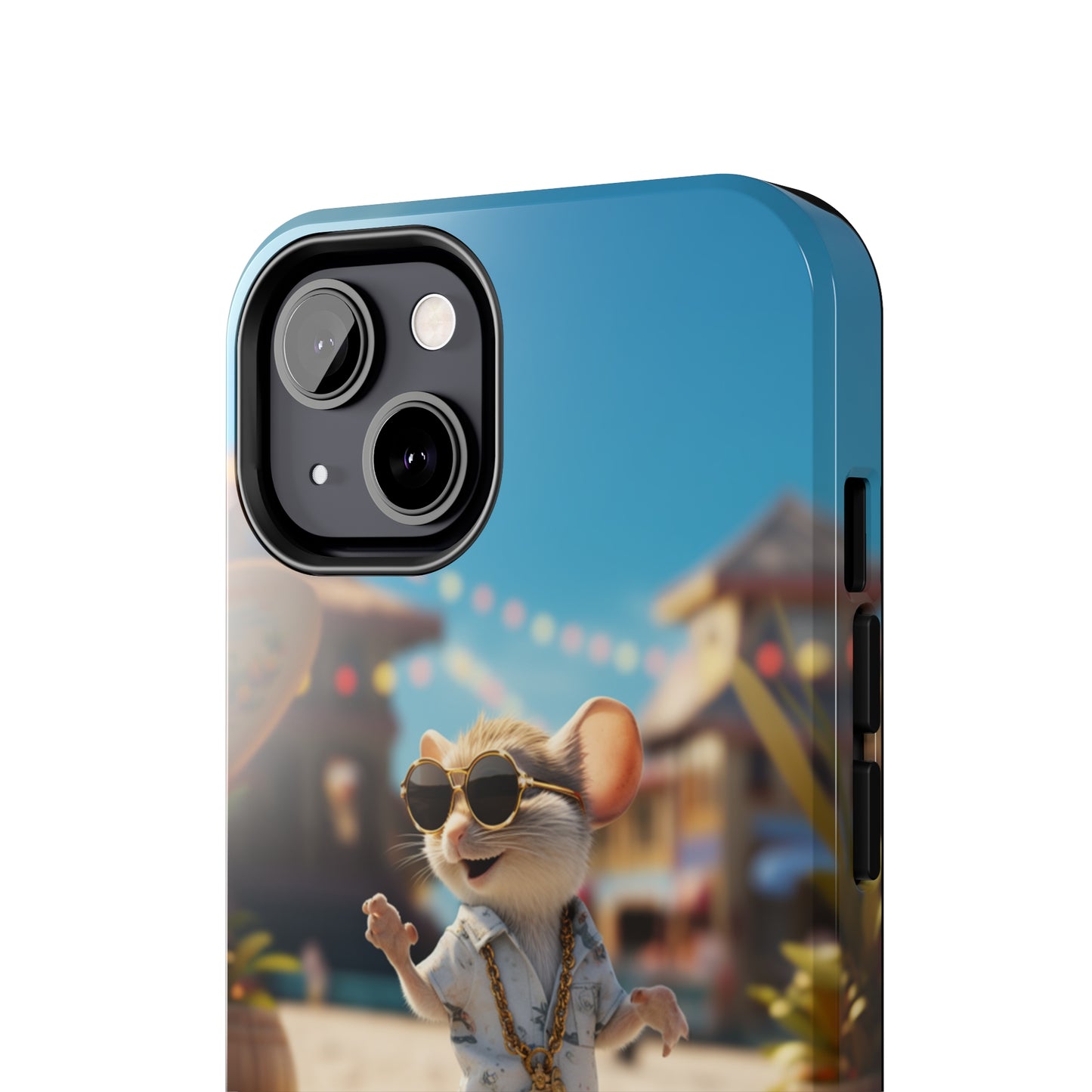 Introducing the "Groovy Mouse Rockstar" Cell Phone Case – Rock to the Beat of Coolness -Tough Phone Cases