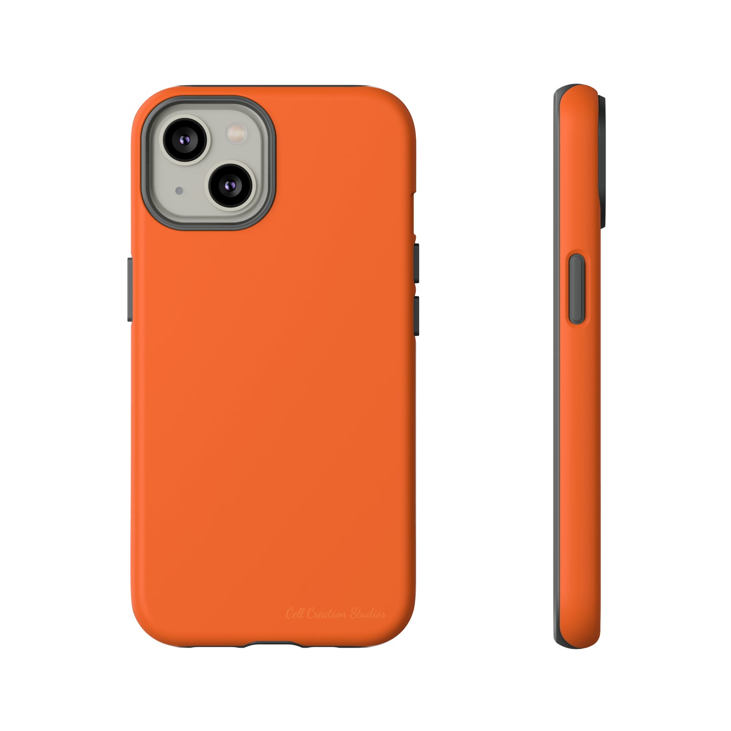 "Orange Burst" -Tough iPhone Cases