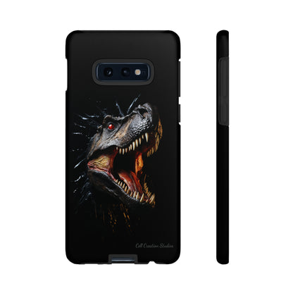 "Jurassic Impact" T-Rex Phone Case -Tough Cases