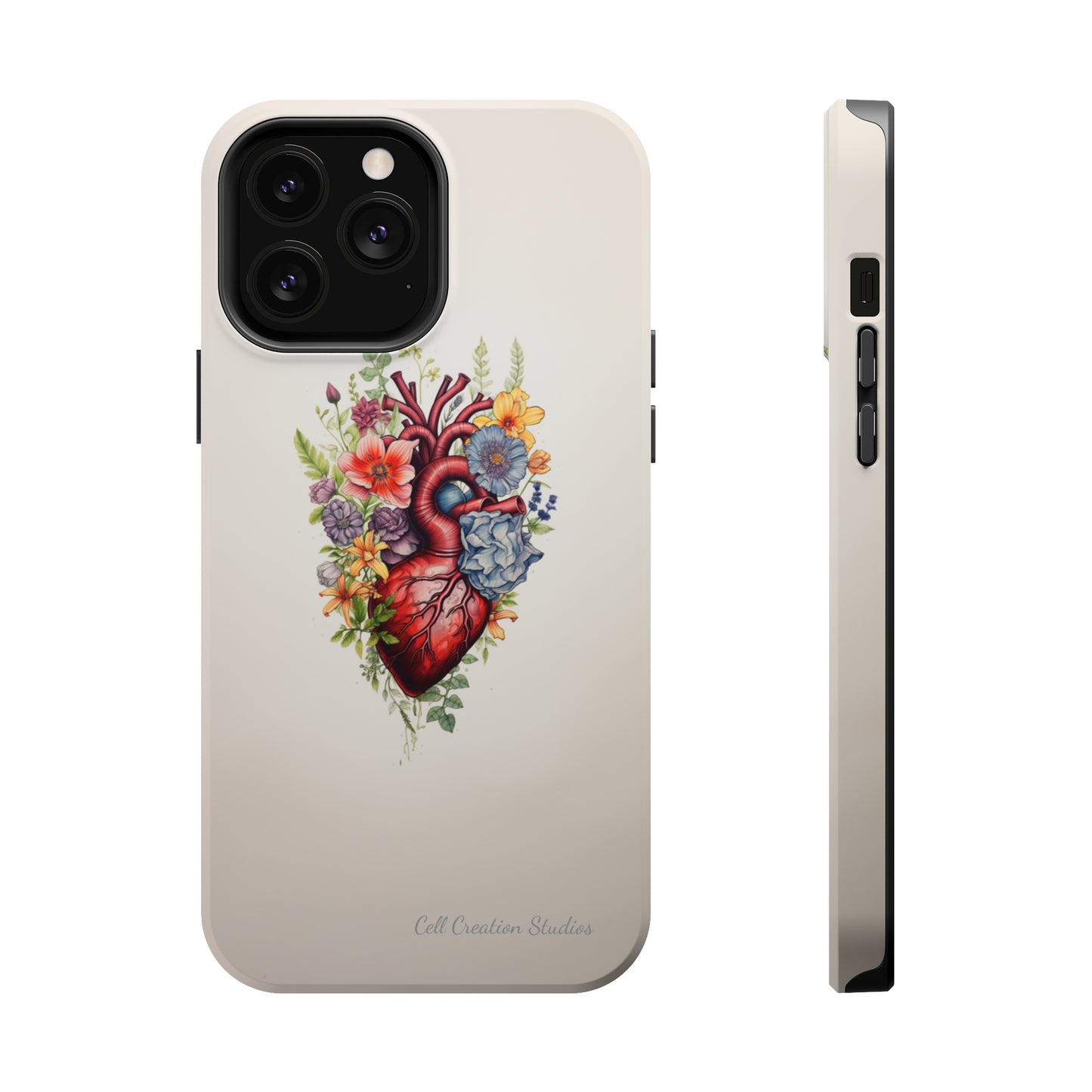 "Blooming Hearts" -MagSafe Tough iPhone Cases