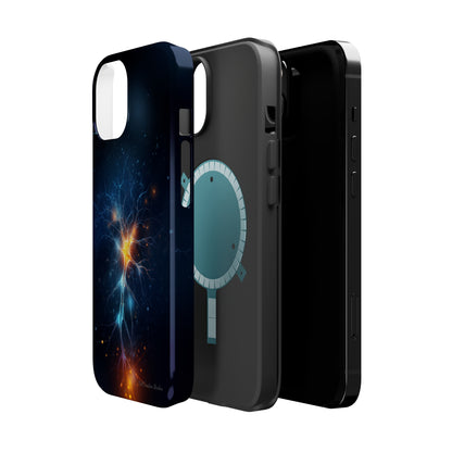 Introducing the "Luminous Neuron" Cell Phone Case – Illuminate Your Connection! -MagSafe Tough Cases