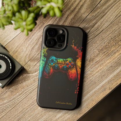 "ColorBlast Gaming" -MagSafe Tough iPhone Cases