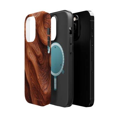 The "Eternal Woodgrain" Phone Case -MagSafe Tough Cases