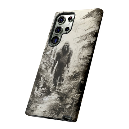 "Bigfoot in the Wilderness" Cell Phone Case – Encounter Bigfoot's Mystery -Tough Cases