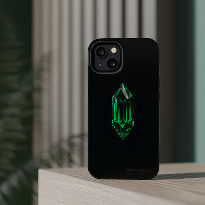 "Emerald Elegance" Phone Case -MagSafe Tough Cases