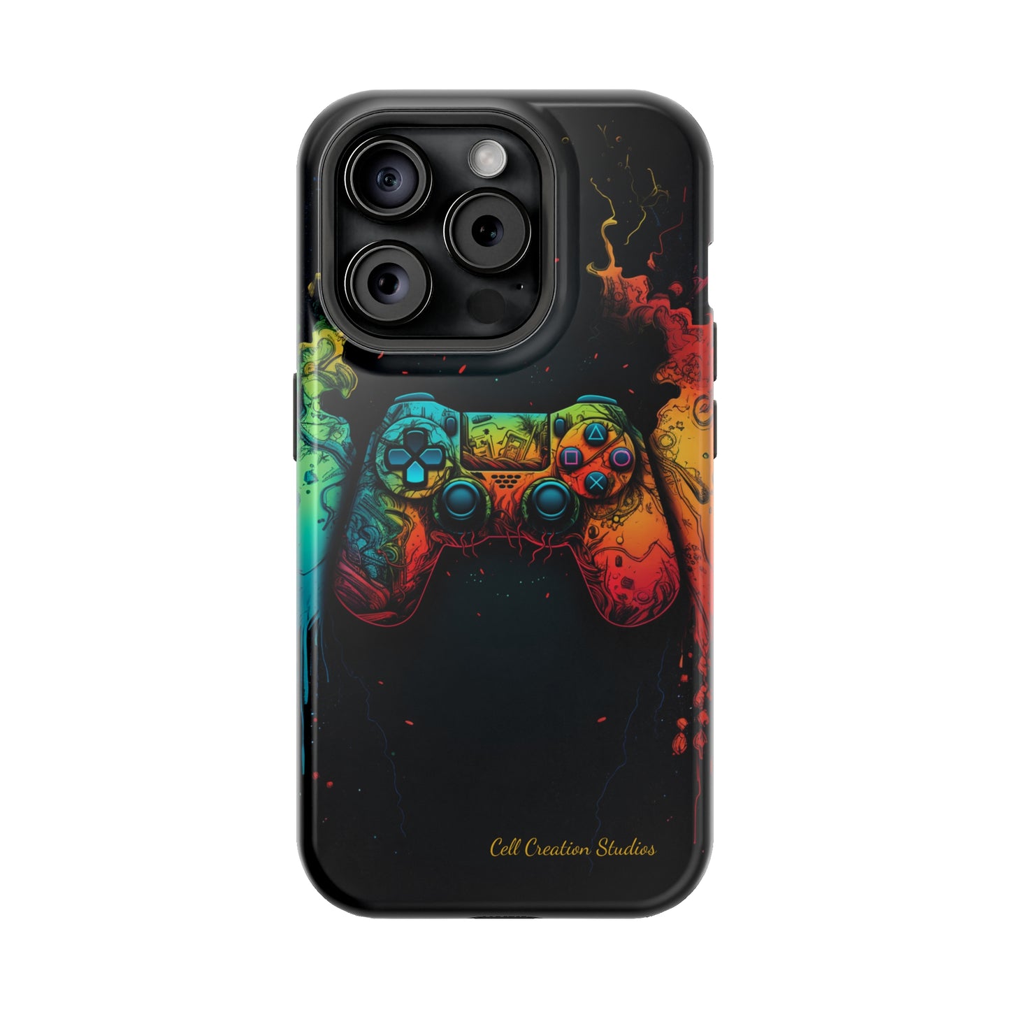 "ColorBlast Gaming" -MagSafe Tough iPhone Cases