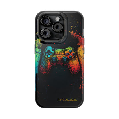 "ColorBlast Gaming" -MagSafe Tough iPhone Cases