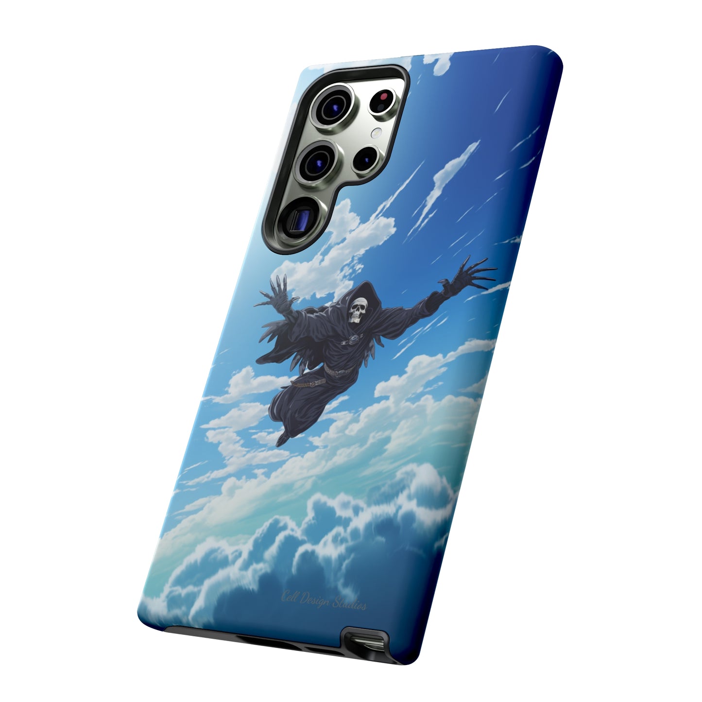 Introducing the "Eternal Contrast" Cell Phone Case – Embrace the Balance of Light and Shadow! -Tough Cases