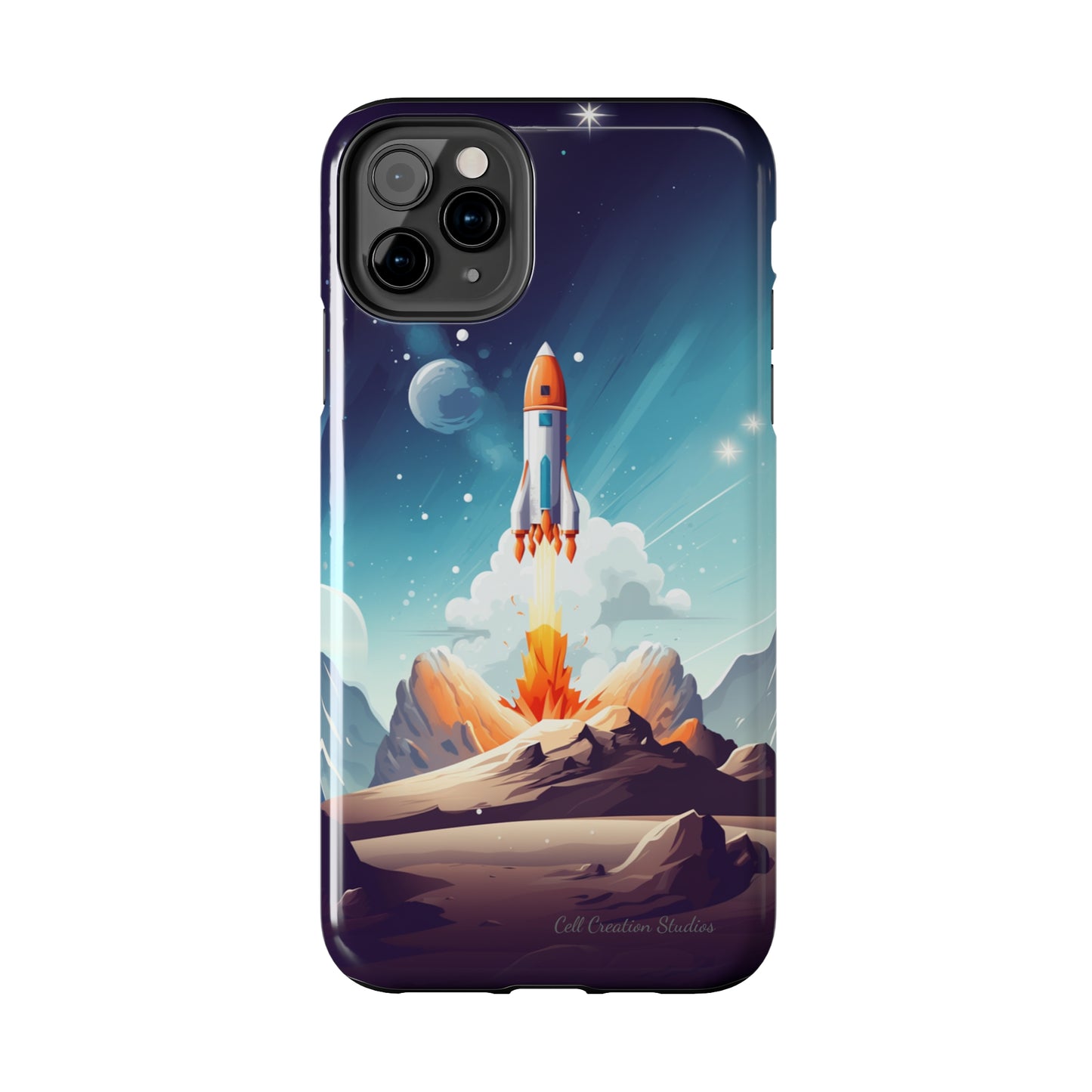 Introducing our "Galactic Odyssey" Cell Phone Case – Launch Your Device into Adventure -Tough Phone Cases