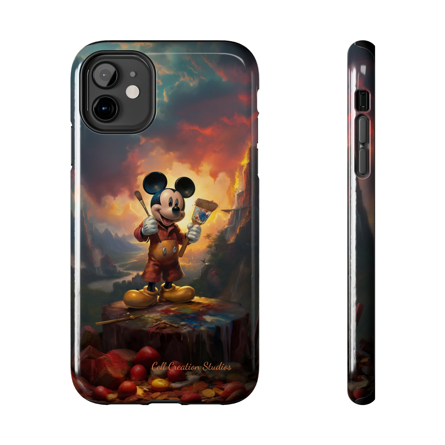 "Artist Mickey" -Tough iPhone Cases