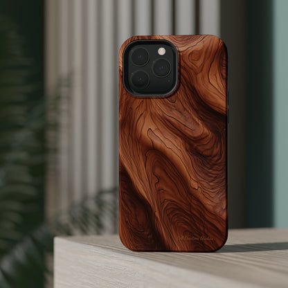 The "Eternal Woodgrain" Phone Case -MagSafe Tough Cases