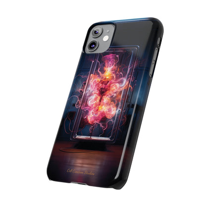 Introducing the "Ethereal Ember" Cell Phone Case – Capturing the Essence of Mystery -Slim Phone Cases