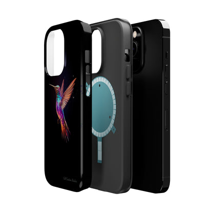 Introducing the "Enchanted Hummingbird" Cell Phone Case – Elegance Meets Nature -MagSafe Tough Cases