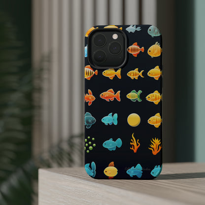 "AquaArt Fish" -MagSafe Tough Phone Cases