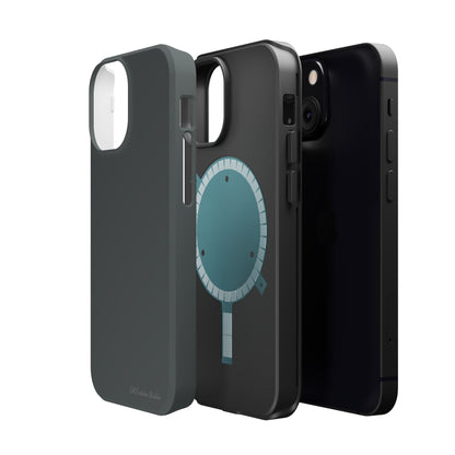 "Slate Elegance" -MagSafe Tough iPhone Cases