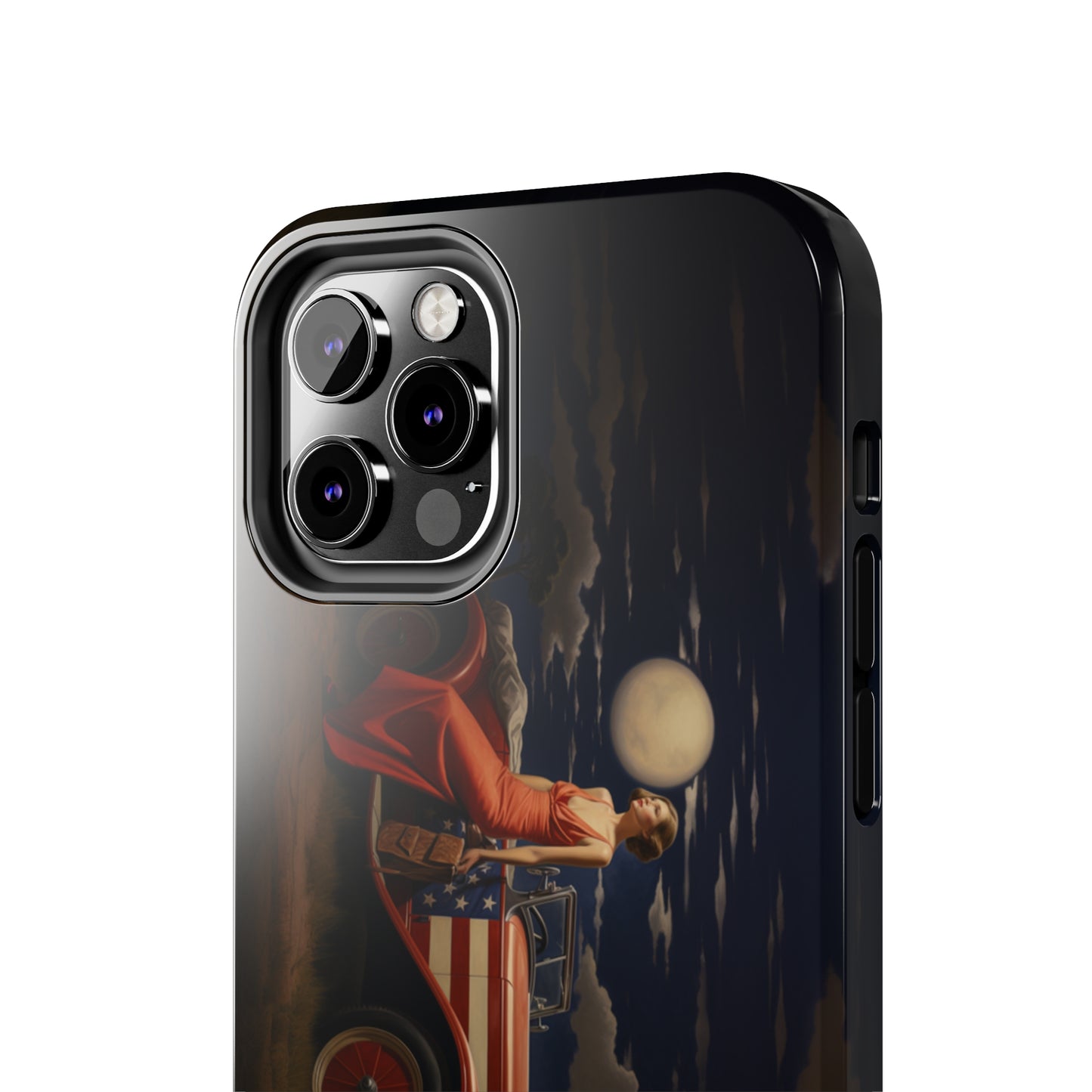 Introducing the "Desert Dreamer - 1920s Americana" Cell Phone Case – Embrace Nostalgic Elegance with Vintage Desert Charm -Tough Phone Cases