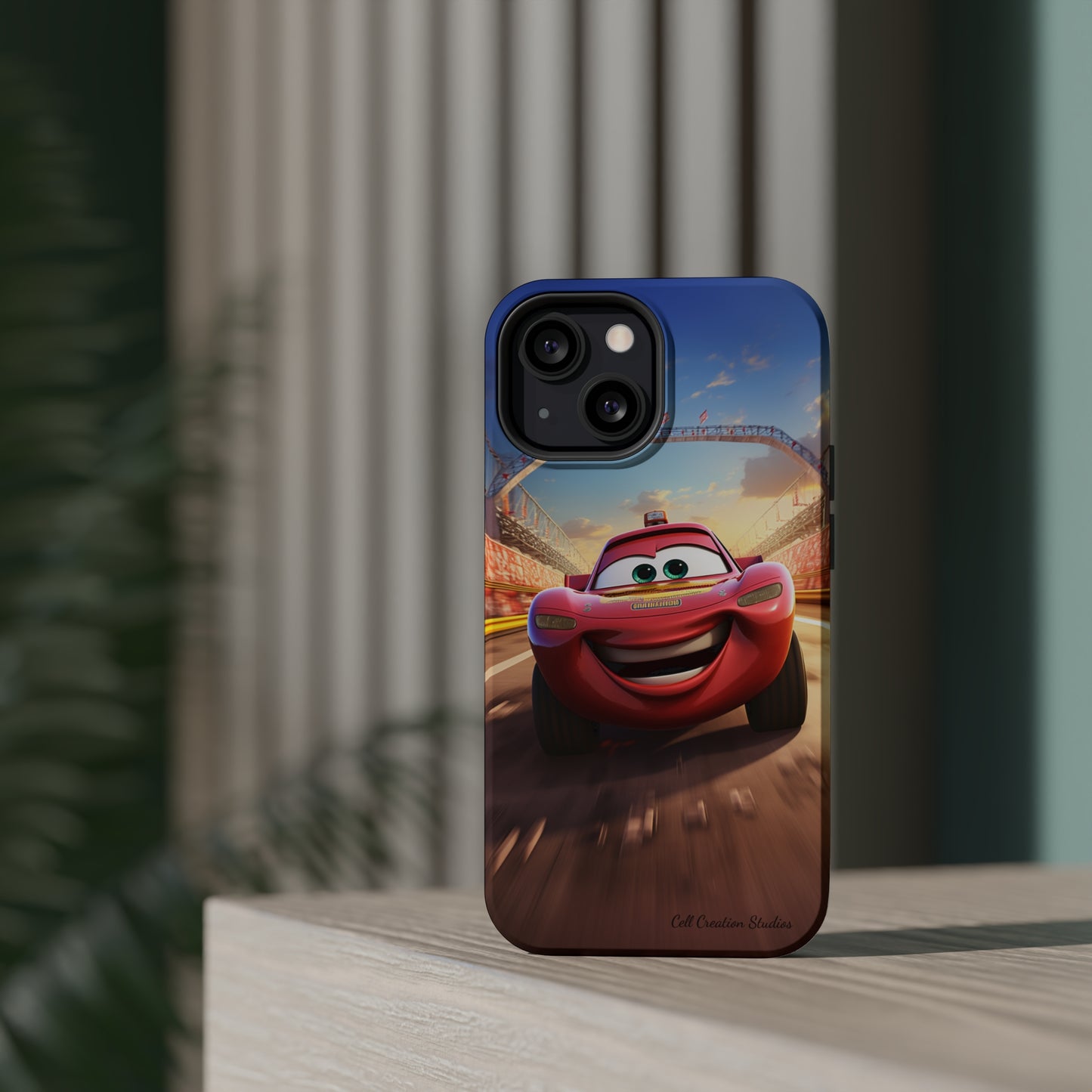 The " Smiling Red Racer" Phone Case -MagSafe Tough Cases