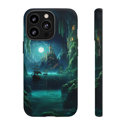 Introducing the "Moonlit Ancient City" Cell Phone Case – Explore Mysteries in the Glow of Moonlight -Tough Cases