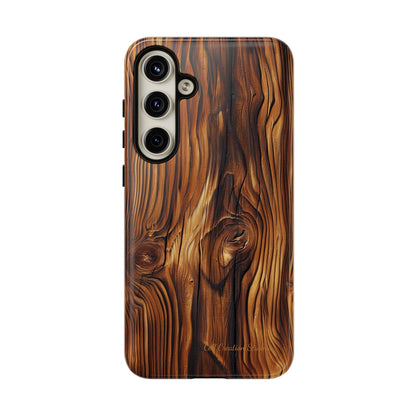 "Wood Grain Elegance" Tough Samsung Galaxy Cases