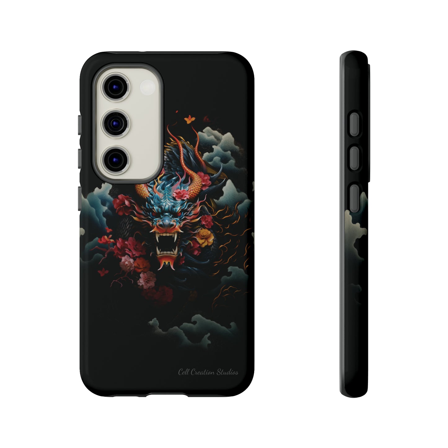 Introducing the "Japanese Dragon Majesty" Cell Phone Case – Embrace the Legend in Style -Tough Cases