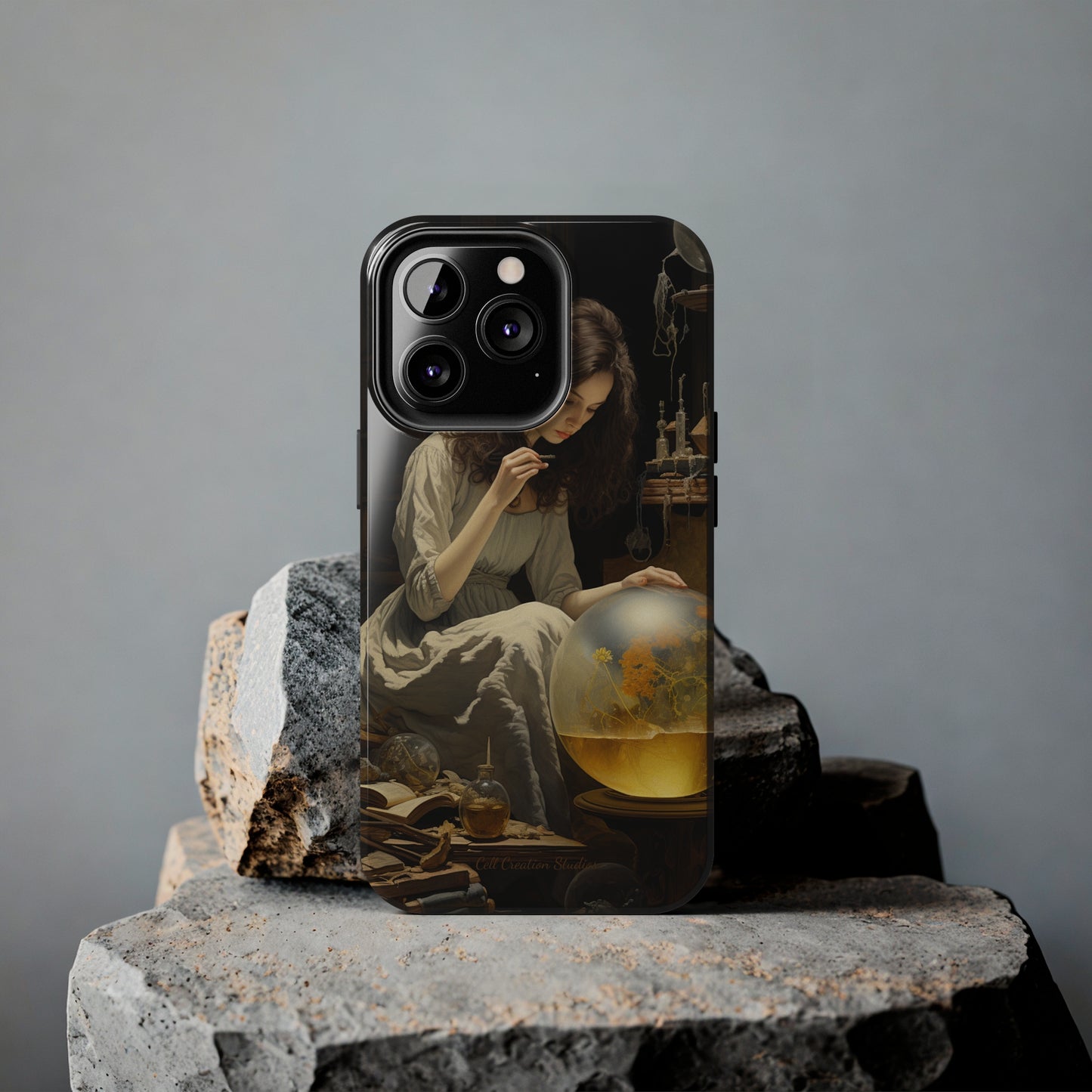 Introducing the "Mystic Botanist" Cell Phone Case – Discover the Secrets Within -Tough Phone Cases