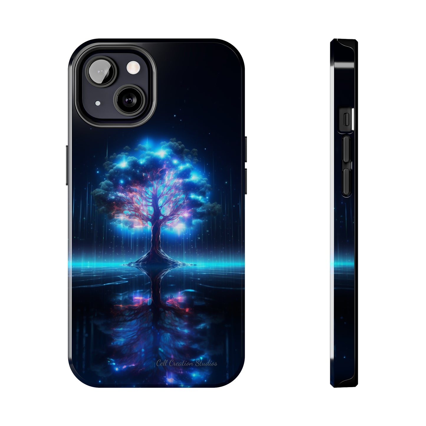 Introducing the "Luminous Tree" Cell Phone Case – Illuminate Your Style with Nature's Glow -Tough Phone Cases