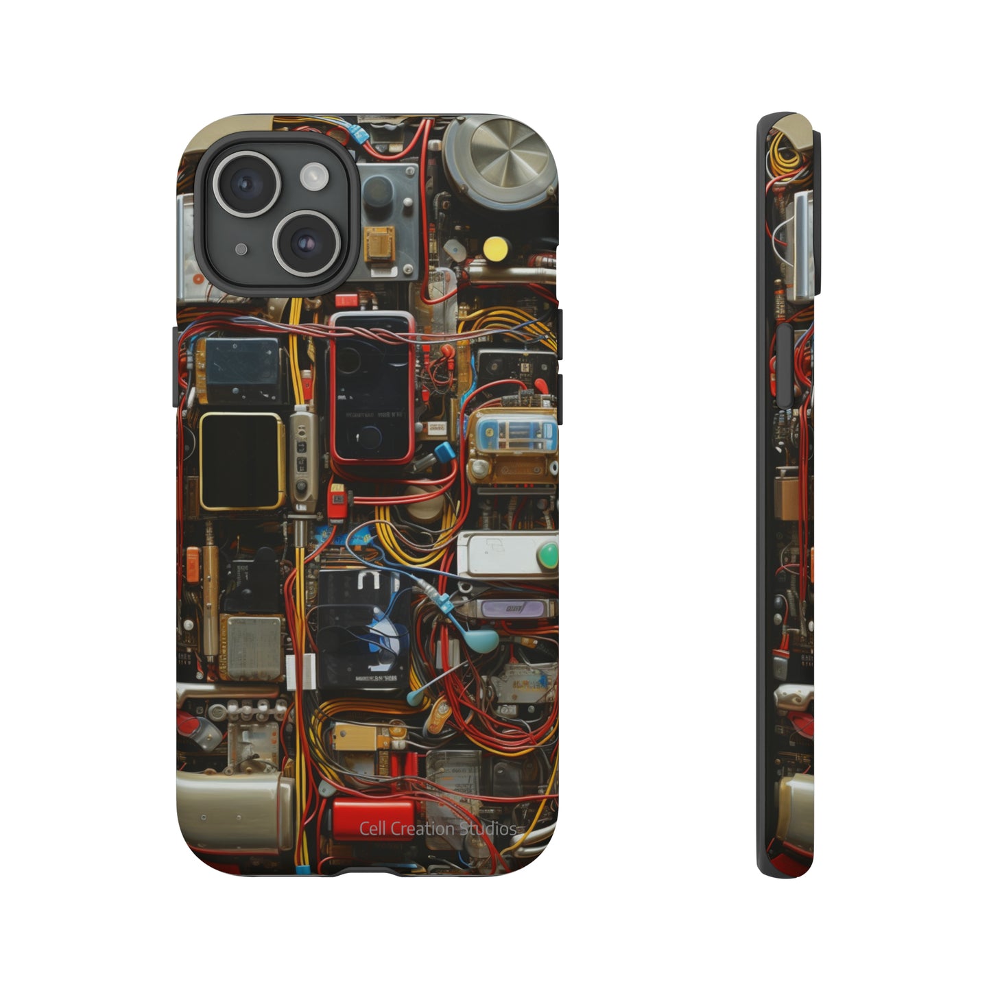 "Tech Inside Out Armor" -Tough iPhone Cases