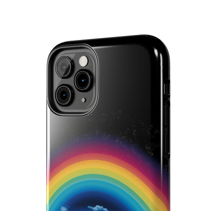 "Vibrant Skies: Rainbow Sunset" Cell Phone Case -Tough Phone Cases