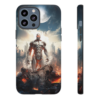 Introducing the "Cyber Guardian" Cell Phone Case – Embrace Futuristic Heroism -Tough Cases