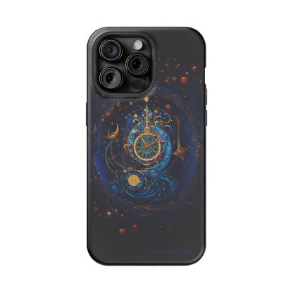 "Cosmic Clock Elegance" -MagSafe Tough iPhone Cases