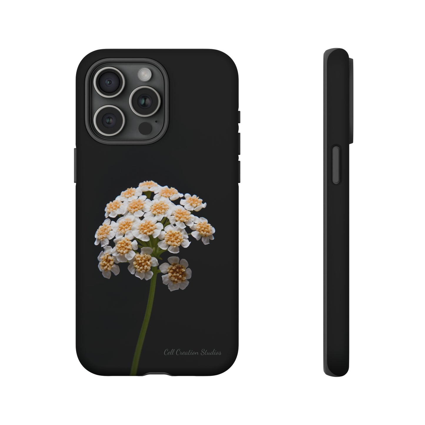 "Elegant Yarrow Bloom"  -Tough iPhone Cases