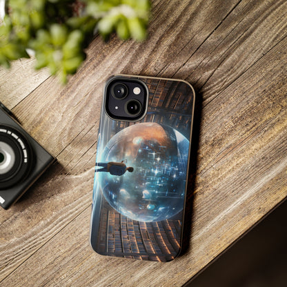 Introducing the "Library Luminary" Cell Phone Case – Where Knowledge Meets Mystery -Tough Phone Cases