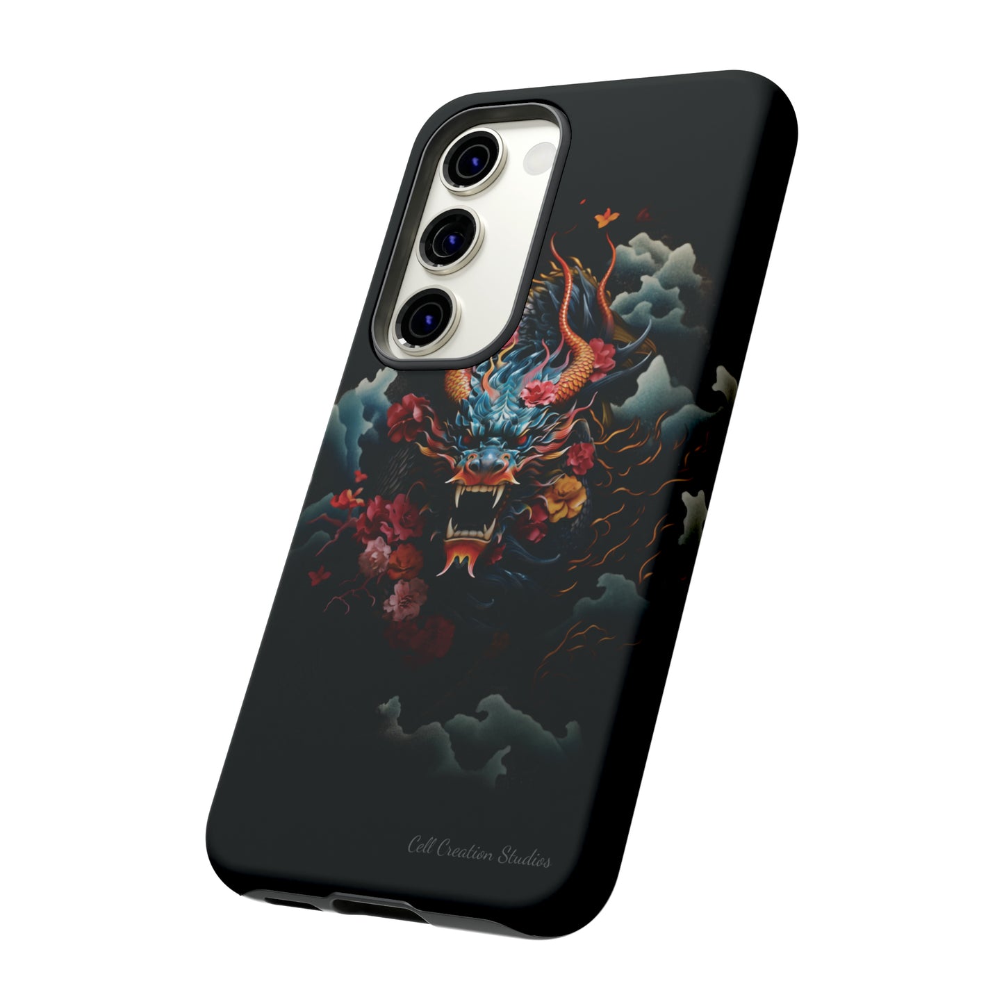 Introducing the "Japanese Dragon Majesty" Cell Phone Case – Embrace the Legend in Style -Tough Cases