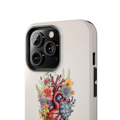 "Blooming Hearts" -Tough iPhone Cases