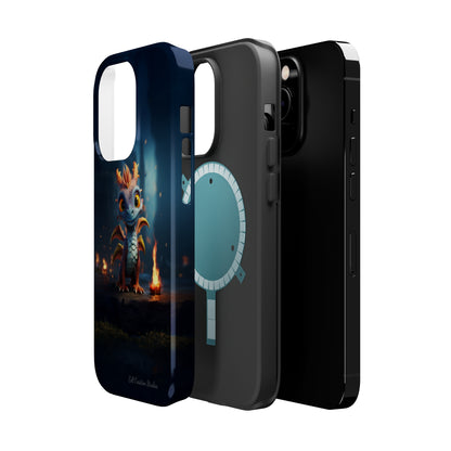 Introducing the "Azure Dragon" Cell Phone Case – Unleash Mythical Marvels -MagSafe Tough Cases