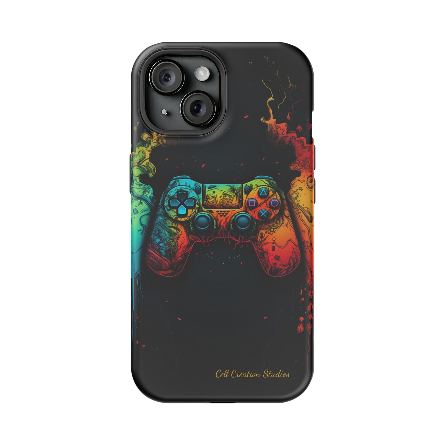 "ColorBlast Gaming" -MagSafe Tough iPhone Cases