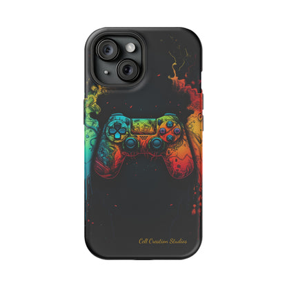 "ColorBlast Gaming" -MagSafe Tough iPhone Cases