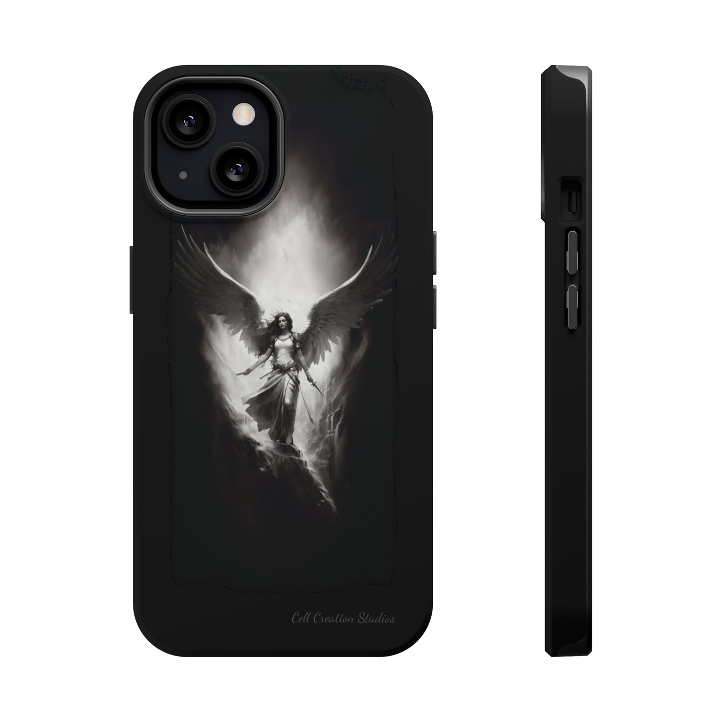 "Celestial Angelic Guardian" -MagSafe Tough Phone Cases