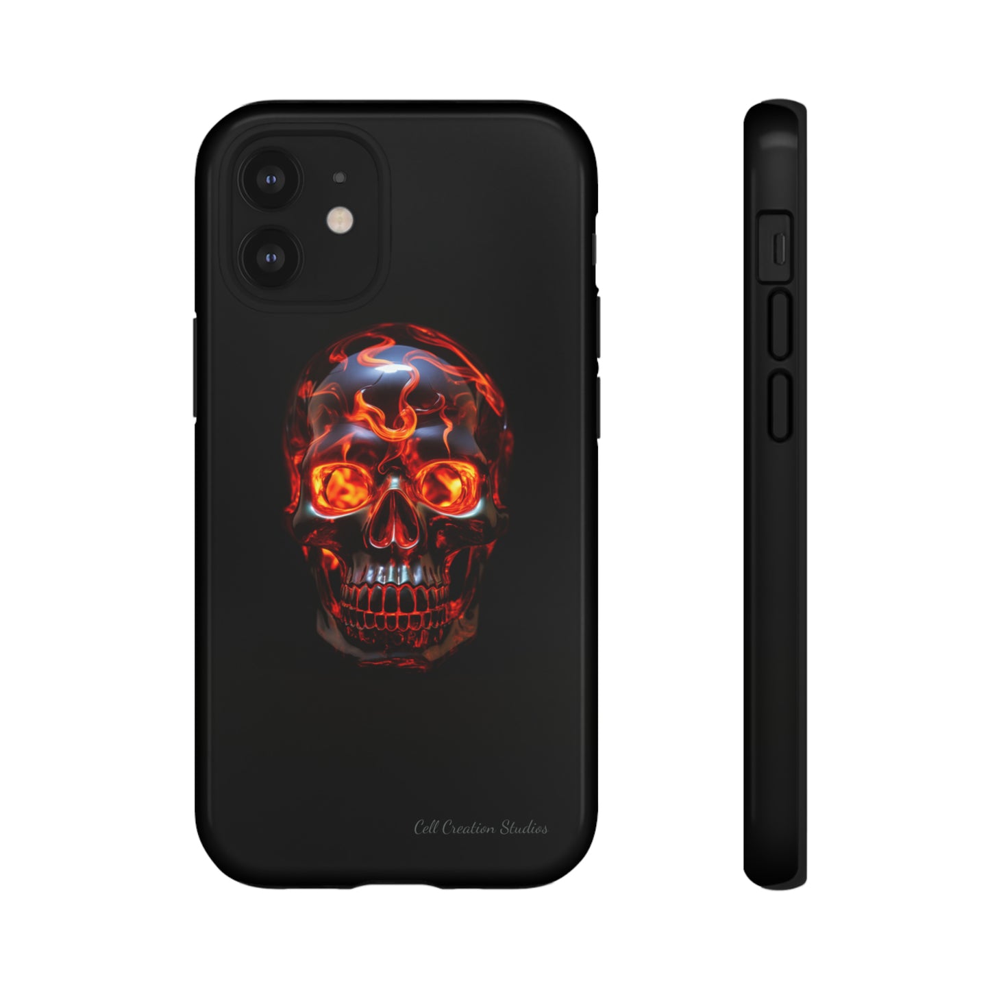 "Inferno Cranium" Phone Case -Tough Cases