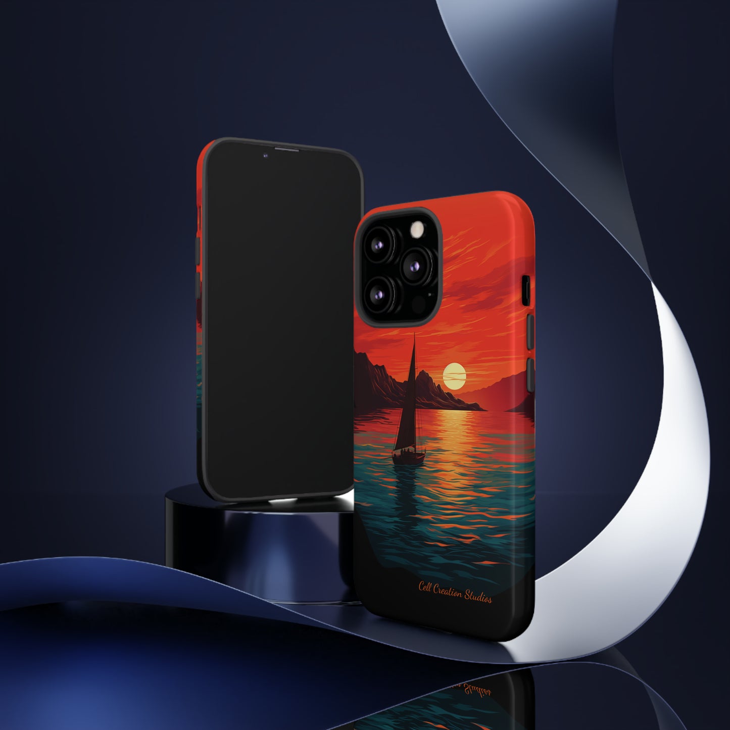 "Serenity at Sunset"  -Tough iPhone Cases