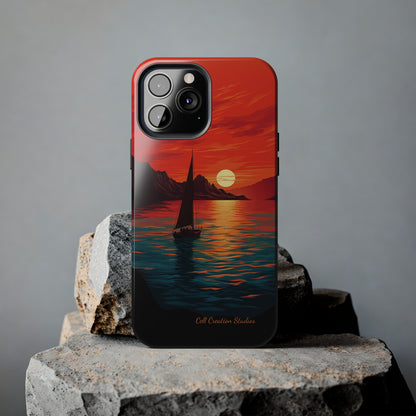 "Serenity at Sunset" -Tough iPhone Cases