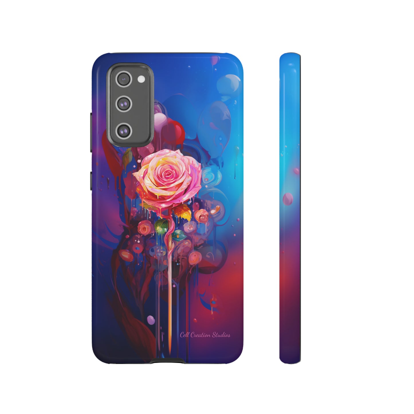 "Dreamy Rose Bloom Fantasy" -Tough Samsung Phone Cases